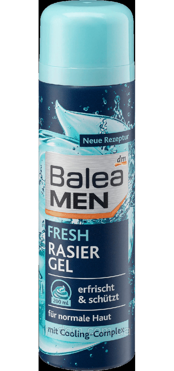Чоловічий гель для гоління Balea men fresh rasier gel освіжний 200мл