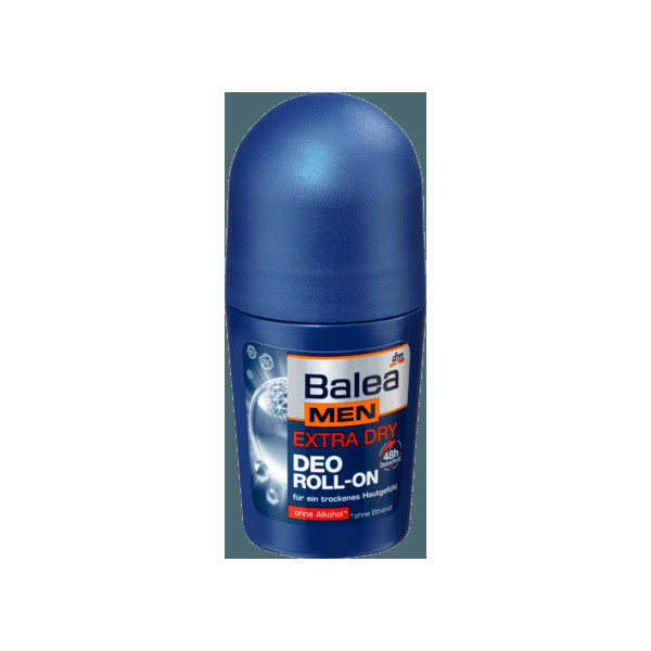 Balea Men дезодорант-антиперспірант роликовий чоловічий Extra dry 50 мл (Німеччина)