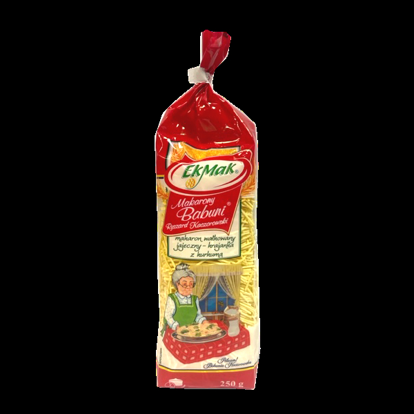 Локшина яєчна EkMak з куркумою babuni ekmak 250г