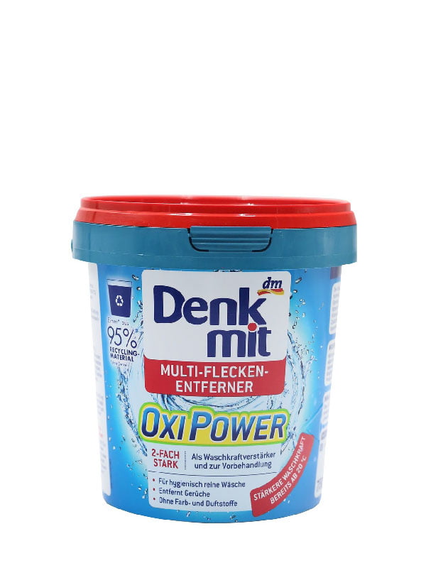 Плямовивідник Відбілювач для Білих речей Denkmit Power Weiss Oxi Power Денкміт Сила Кисню для Світлих Відро 750г
