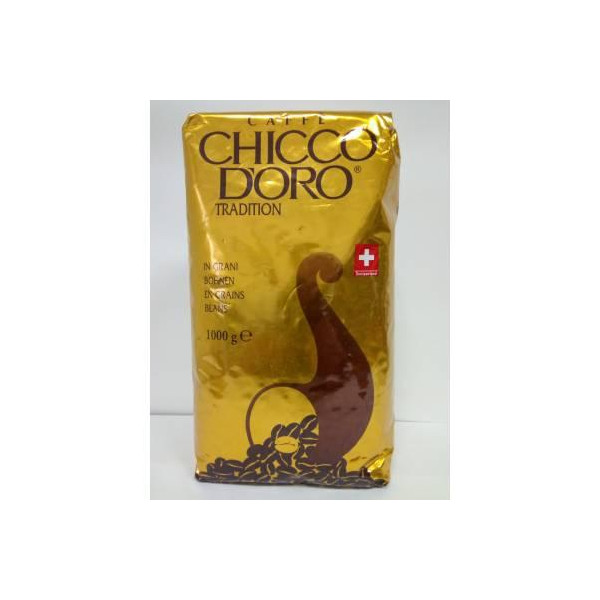 Кава в зернах Caffe Chicco d'oro Tradition 1 кг (Швейцарія)