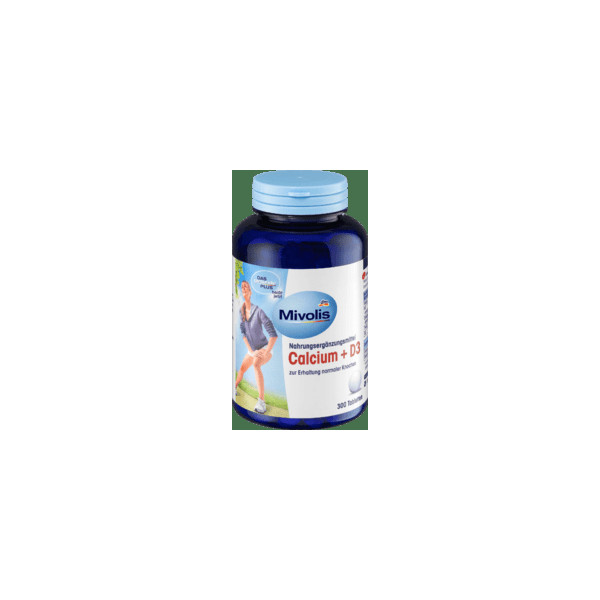 Біологічно активна домішка Das gesunde Plus Calcium + D3 Tabletten, Кальцій + Вітамін D3