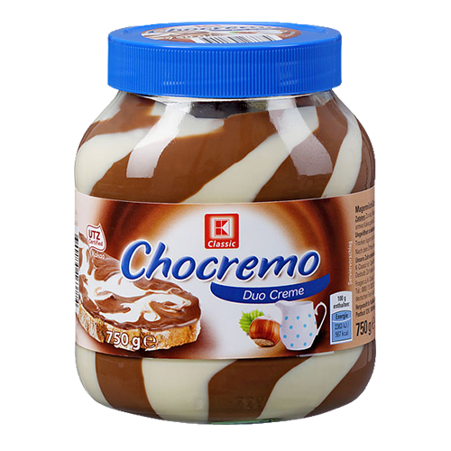 Горіхово-шоколадна паста K-Classic Chocremo Classic 750г