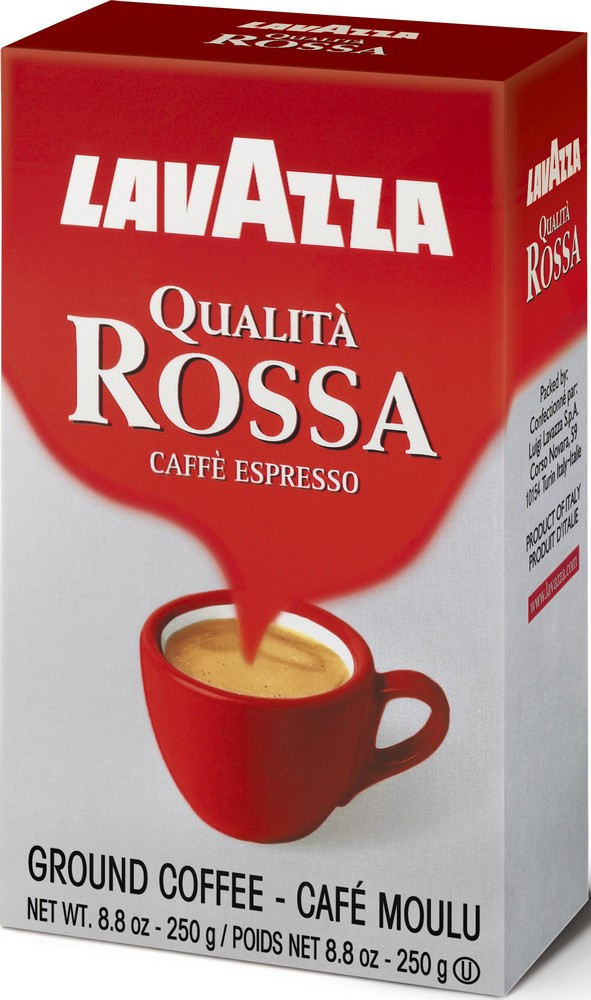 Кава мелена Lavazza qualita rossa 250г