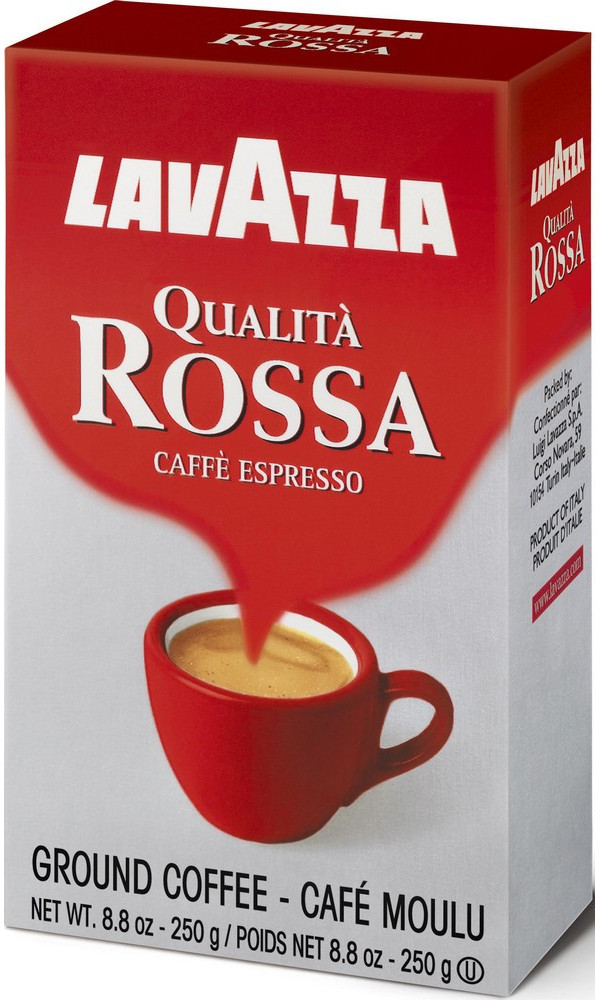 Кава мелена Lavazza qualita rossa 250г