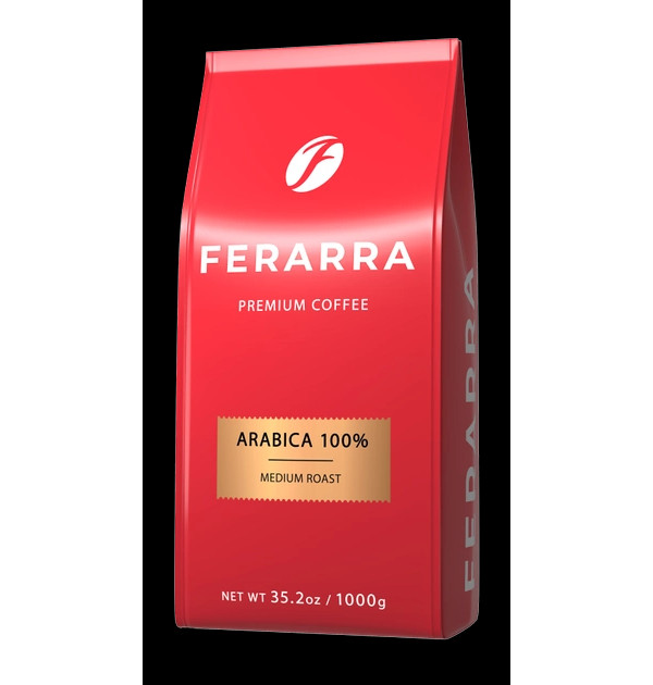 Кава в зернах Ferarra caffe 100% arabica 1кг