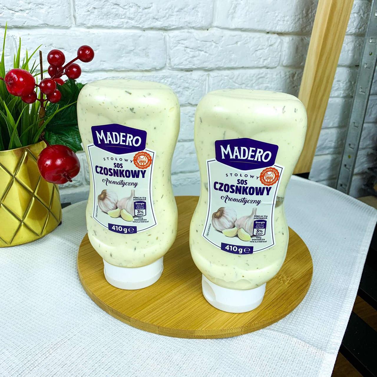 Соус Madero Hamburger часниковий 410г