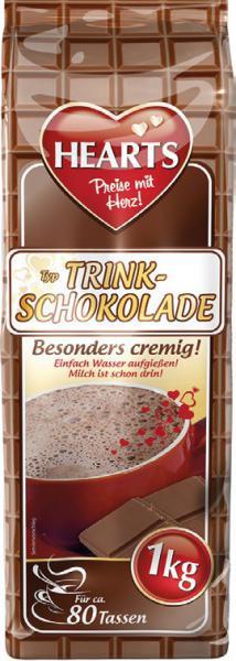 Капучіно HEARTS cappuccino trink schokolade шоколад 1кг