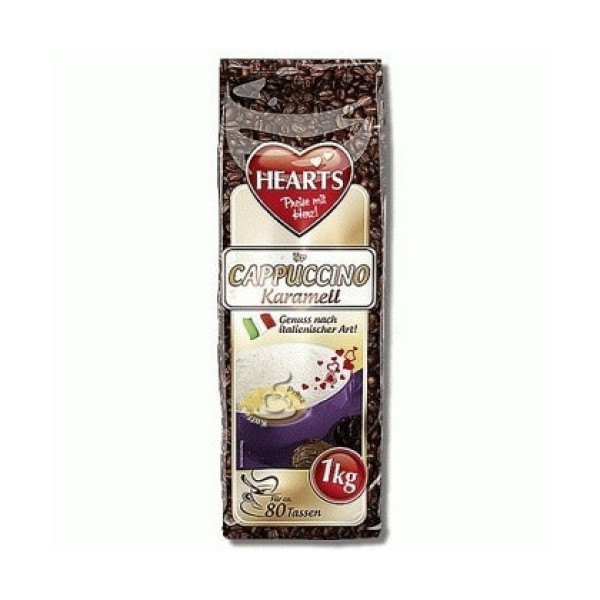 Капучіно Hearts Cappuccino Karamell карамель 1кг