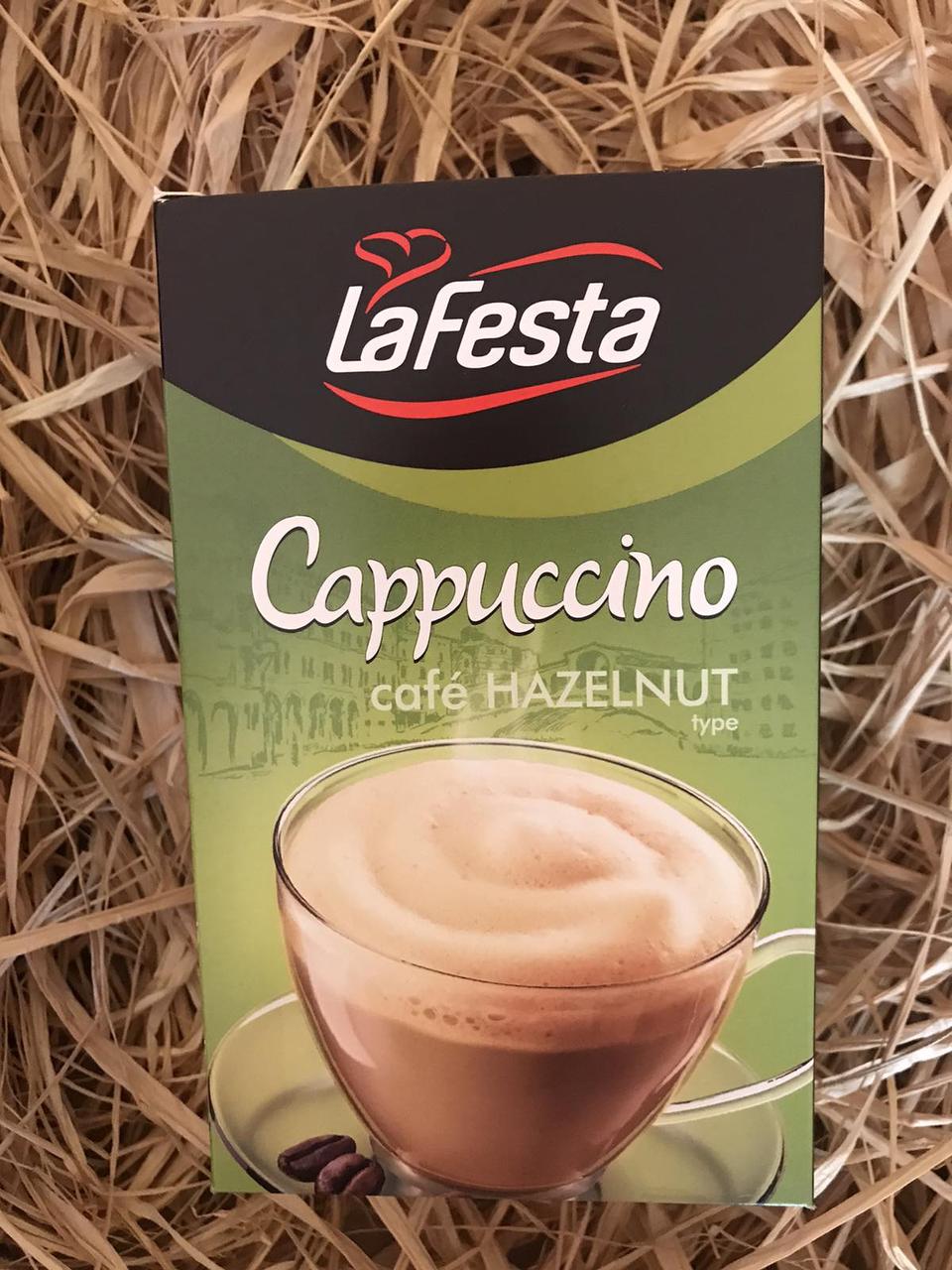Капучіно La Festa у стіках зі смаком горіху 220г