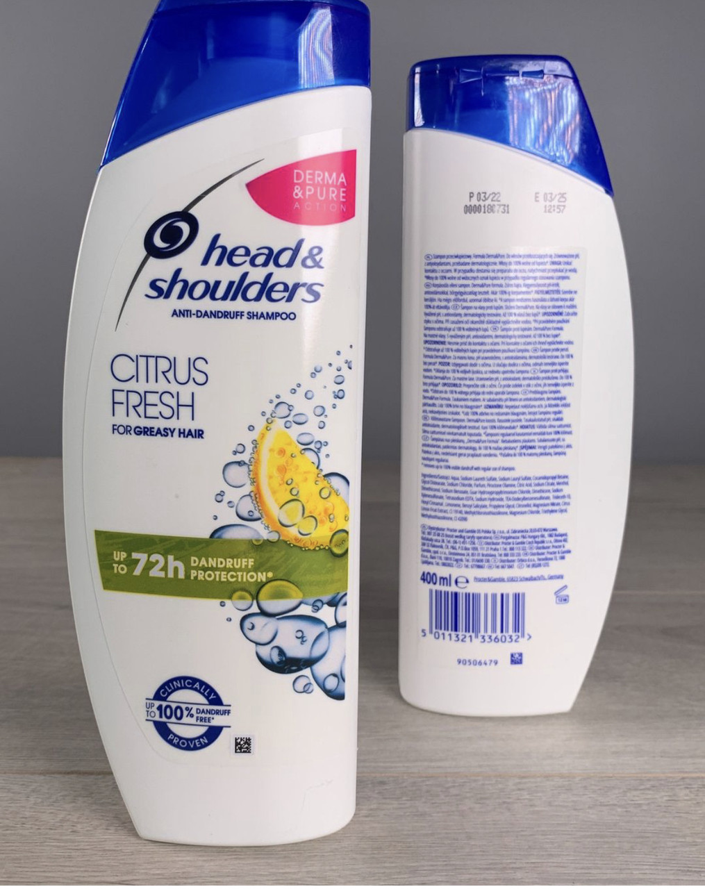 Шампунь Head&Shoulders проти лупи цитрусова свіжість 400мл