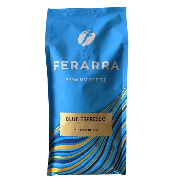 Кава Ferarra caffe blue espresso зерно 1кг