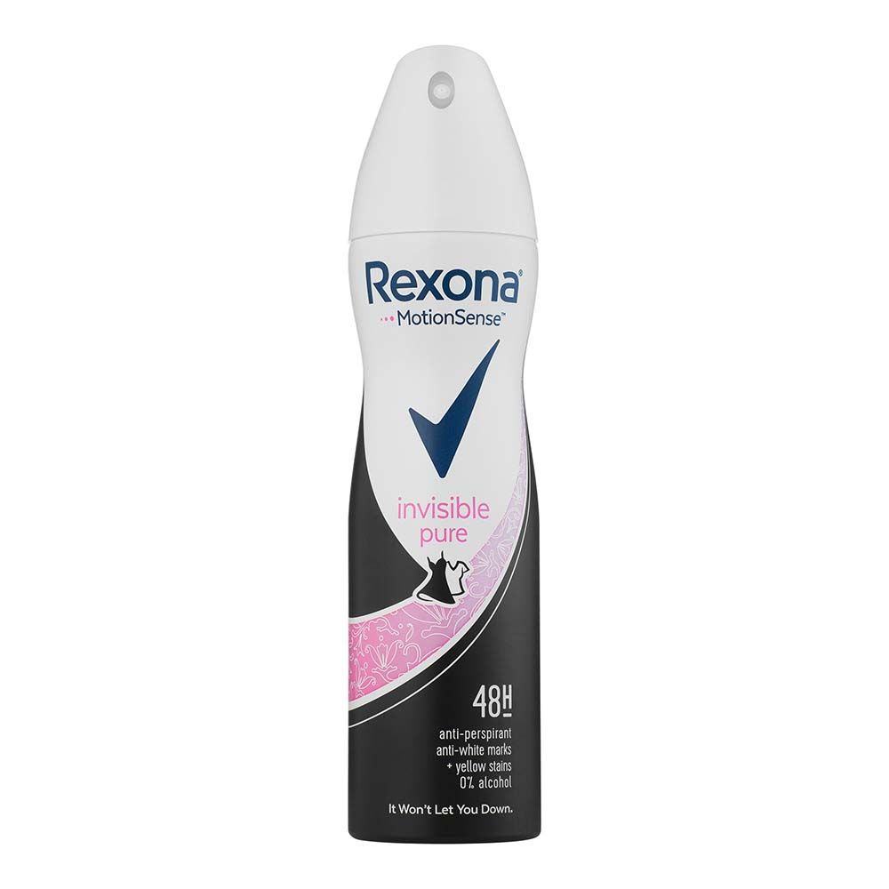 Жіночий аерозольний антиперспірант Rexona invisible pure 150мл