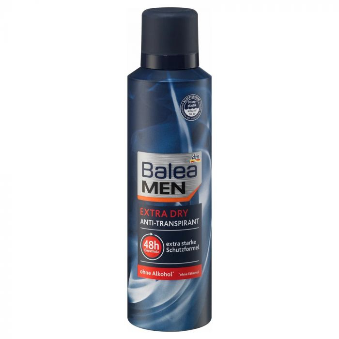 Чоловічий аерозольний антиперспірант Balea extra dry 200мл
