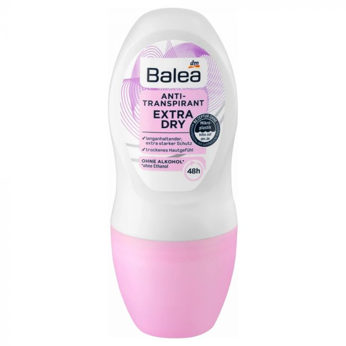 Антиперспірант жіночий кульковий Balea extra dry 50мл