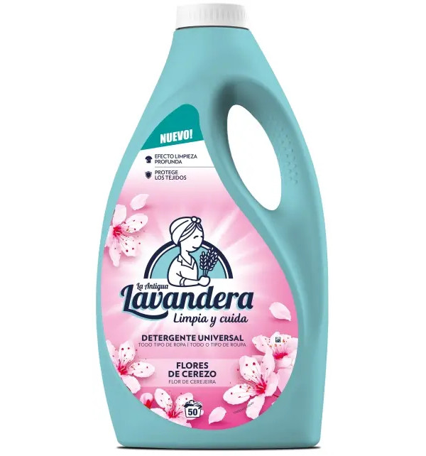 Гель для прання Lavandera Вишневий цвіт, 50 прань (2,5л.)