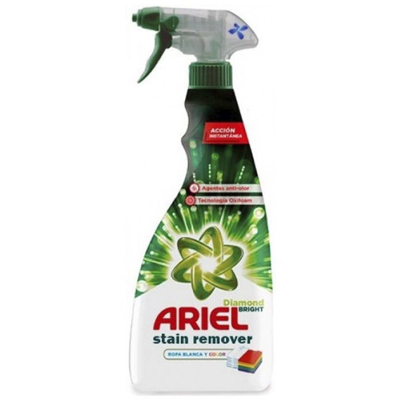 Плямовивідник Ariel diamond bright для білого та кольорового 750мл