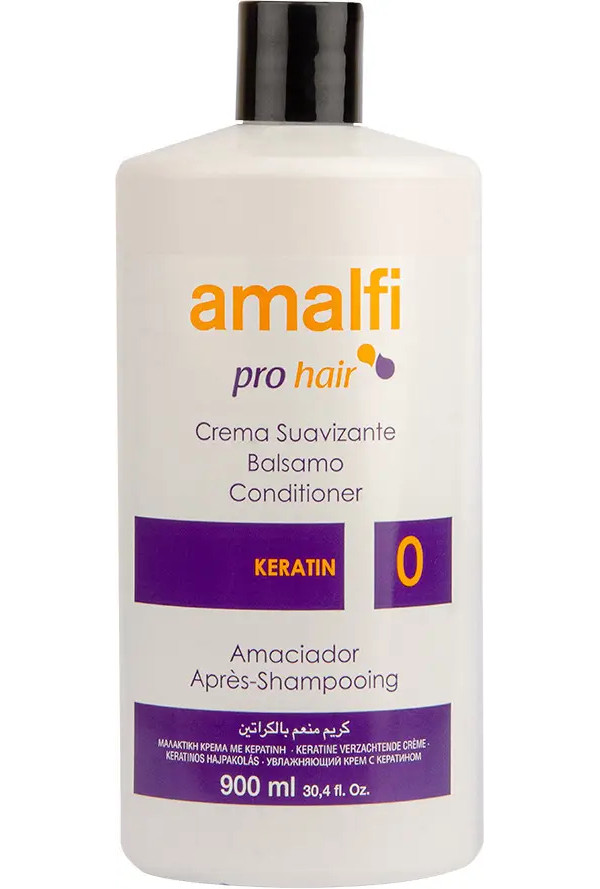Бальзам кондиціонер для волосся Amalfi pro hair keratin 900мл