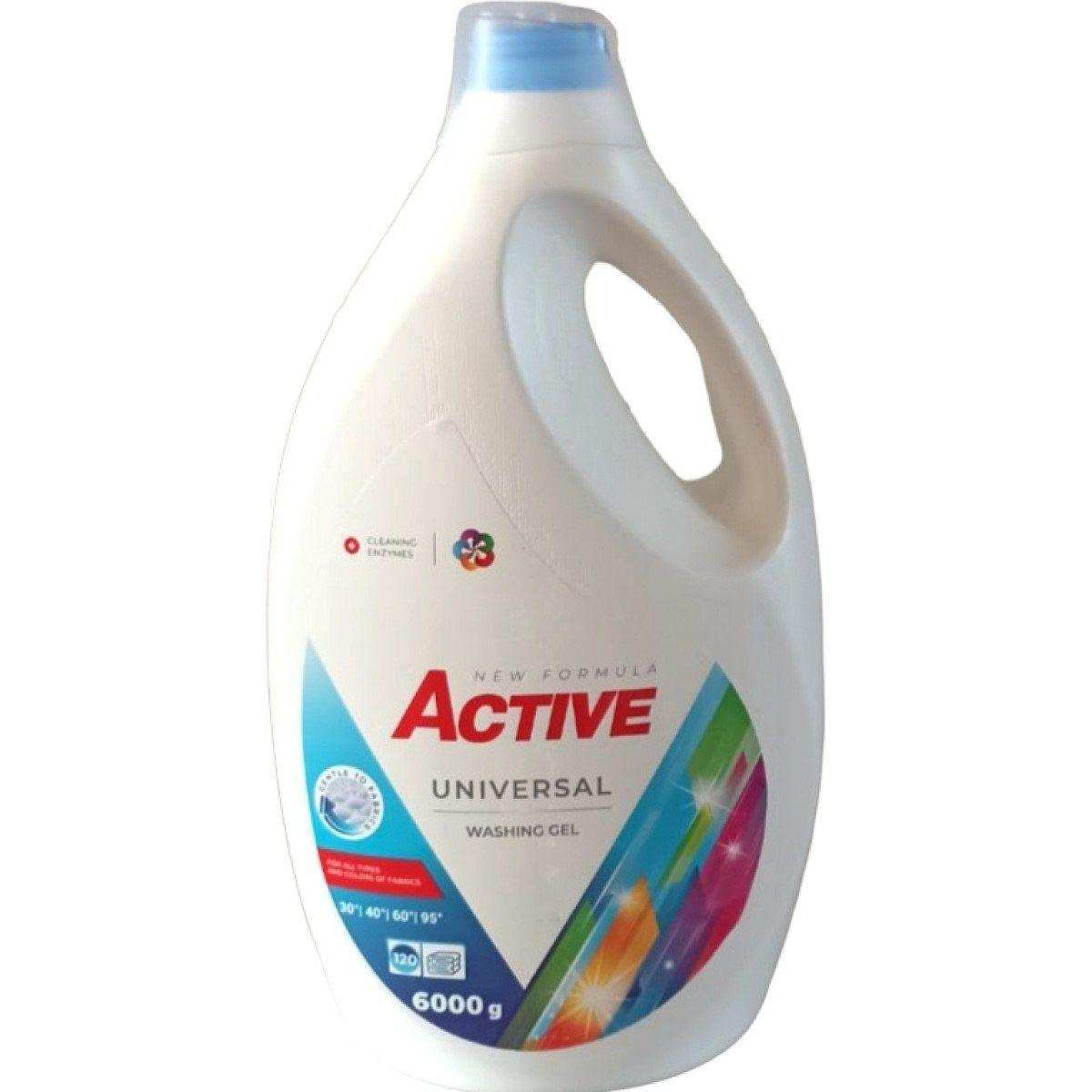Універсальний гель для прання Active Universal, 6000 мл.