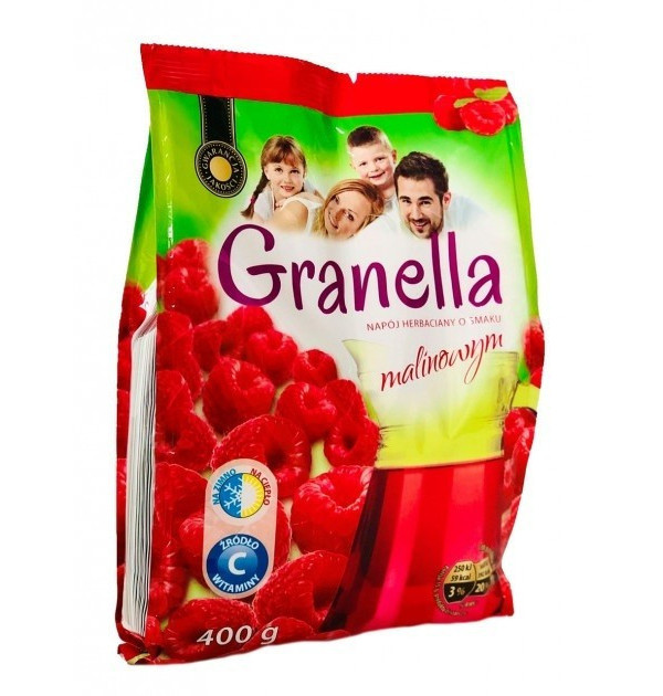 Чай гранульований Granella (Гранелла) зі смаком малини Польща 400 г