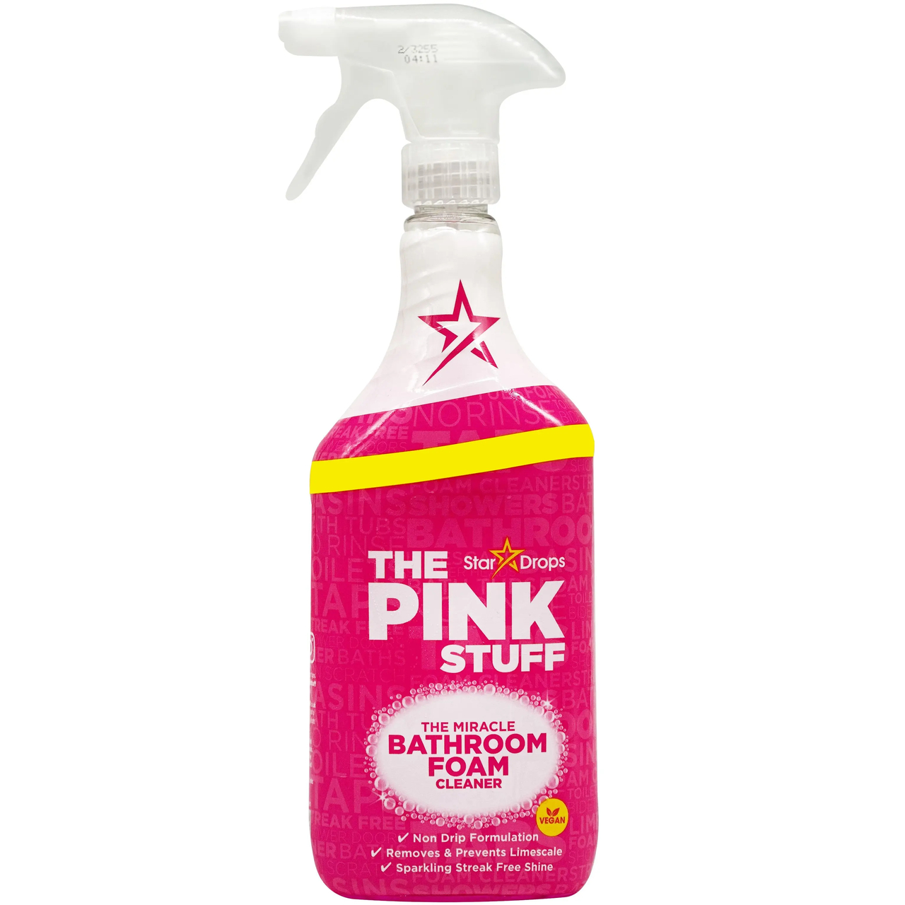 Піна для чищення ванни Спрей Star Drops The Pink Stuff Miracle Bathroom Foam Cleaner Пінк стаф 750мл