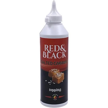 Топінг Red&Black з солоною карамелю 600г