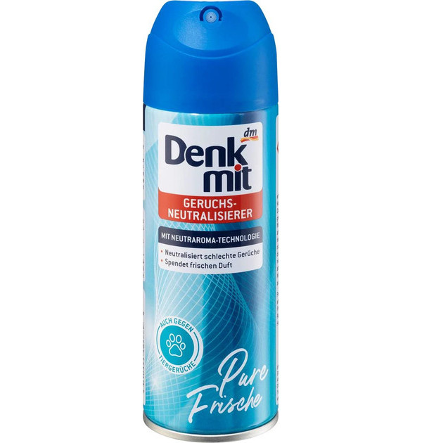 Нейтралізатор запахів Спрей універсальний Denkmit Geruchs Neutralisierer Pure Frische парфумований 200мл