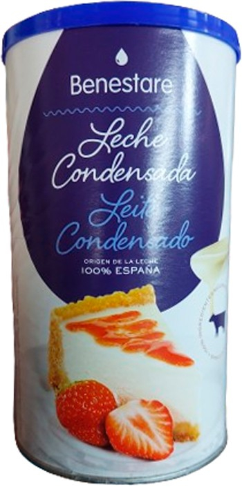 Згущене молоко Benestare Leche Condensada Desnatada незбиране 8 відсоткове 1000г