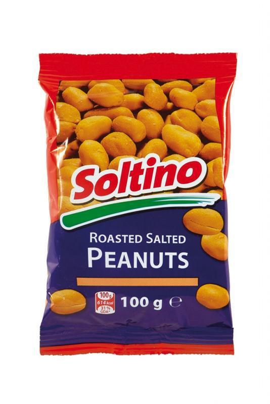 Арахіс Soltino смажений солоний 100г