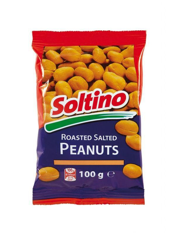 Арахіс Soltino смажений солоний 100г