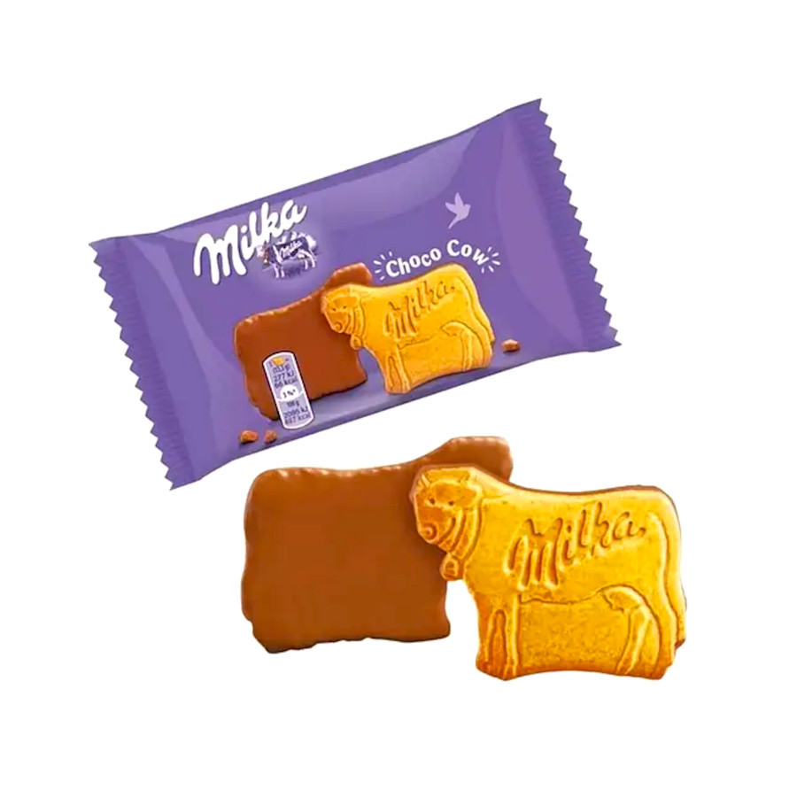 Печиво шоколадне Milka Choco Cow Mini Корівка міні 1шт 40г