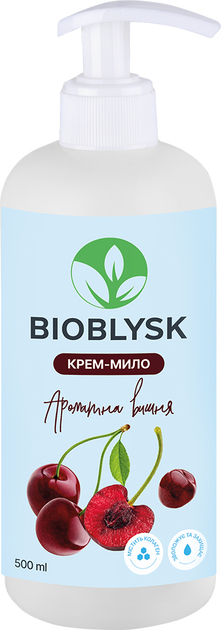 Рідке мило з Дозатором Bioblysk Ароматна вишня 500мл