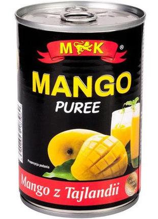 Манго пюре M&K Mango puree z Tajlandii Паста консервоване 425г
