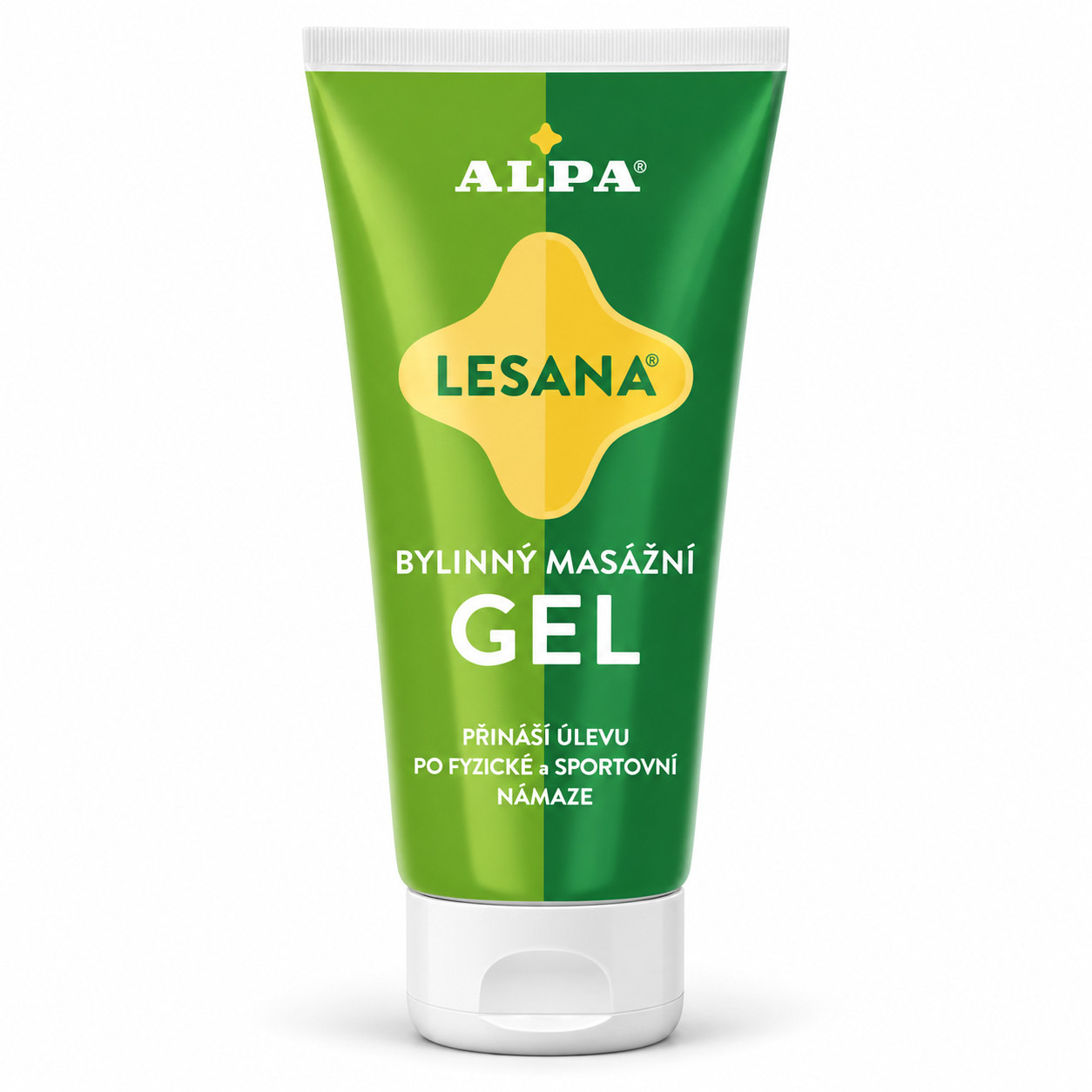 Гель Масажний на Травах Alpa Lesana Masážní Gel Альпа Лесана охолоджувальний для Тіла Тюбик 100мл