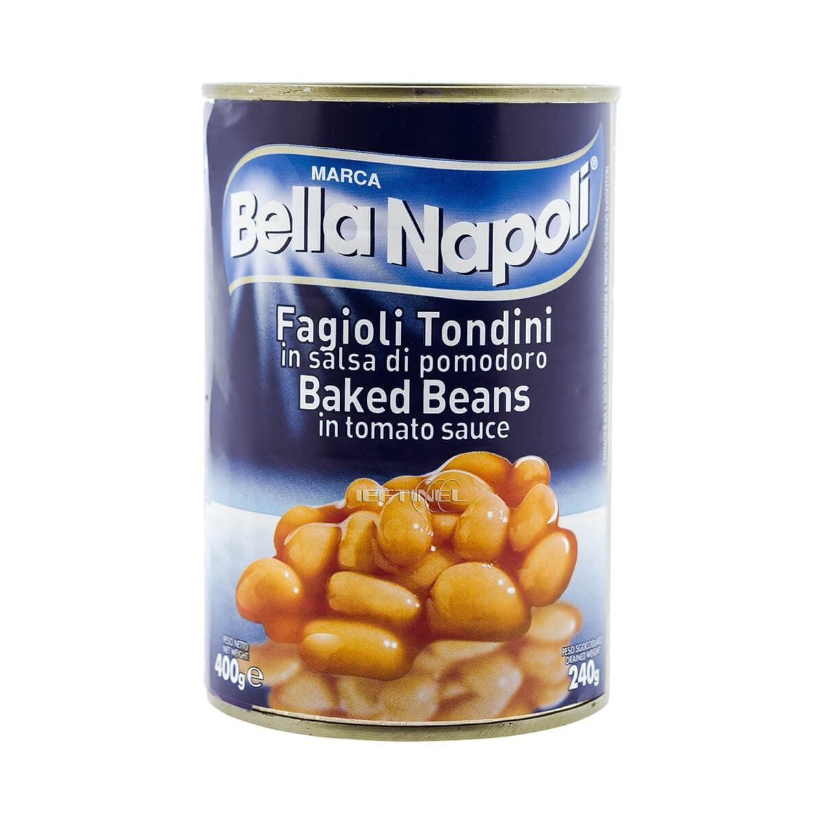 Квасоля Біла запечена Bella Napoli Fagioli Tondini Baked Beans в томатному соусі 400мл