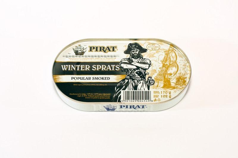 Шпроти в олії Pirat 170г
