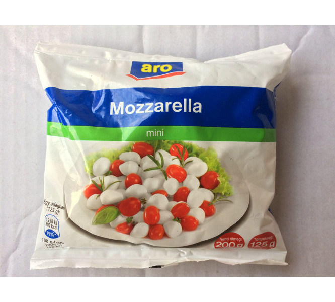 Сир ARO mozzarella mini моцарела міні 125г