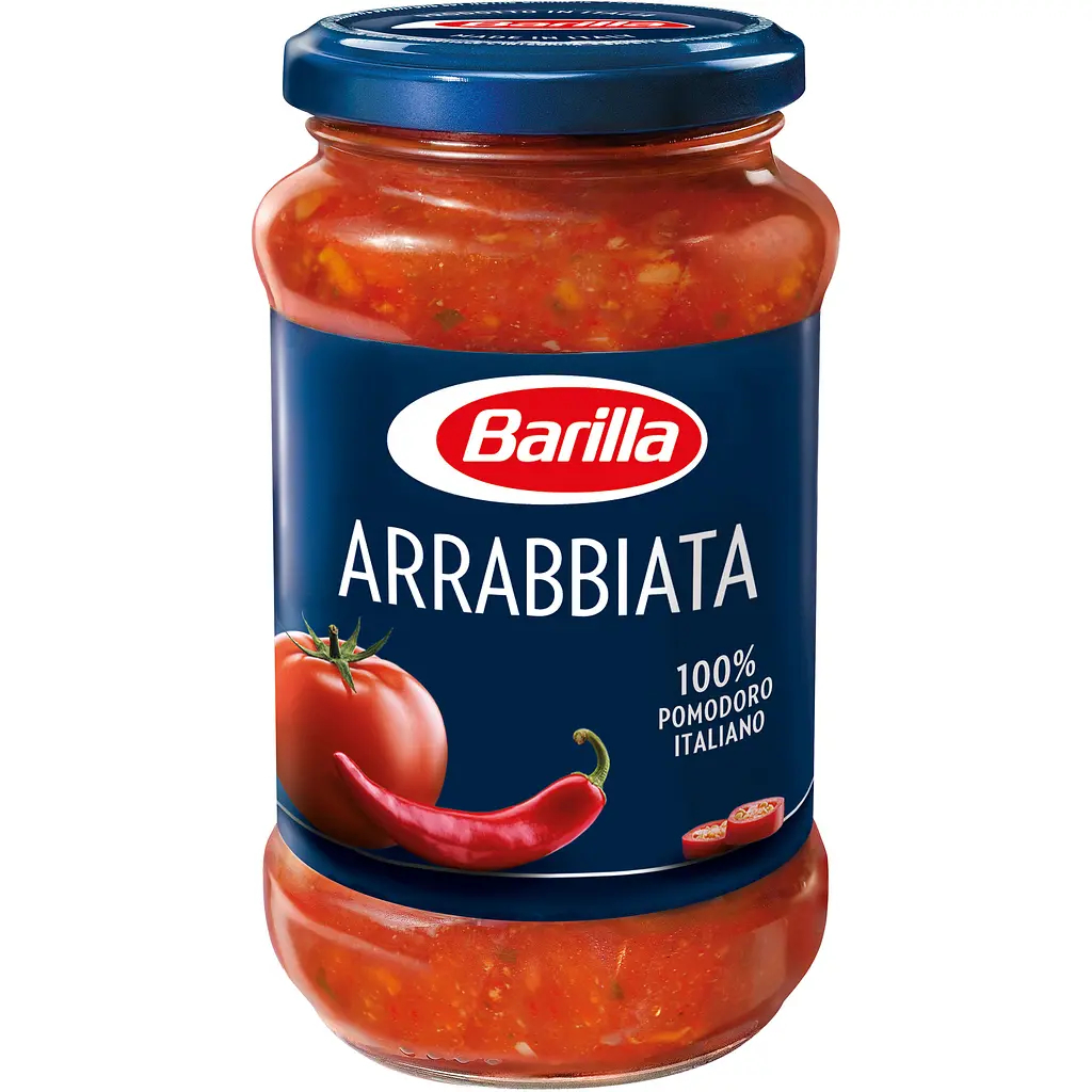 Соус Арабьятта Barilla Arrabbiata Барілла Арабський томатний з гострим перцем склобаночка 400г