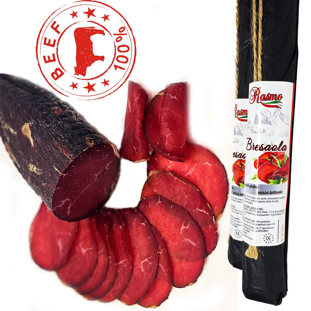 Ковбаса Брезаола Rasmo Bresaola Расмо Брезаола Сировялена з Яловичини 270г