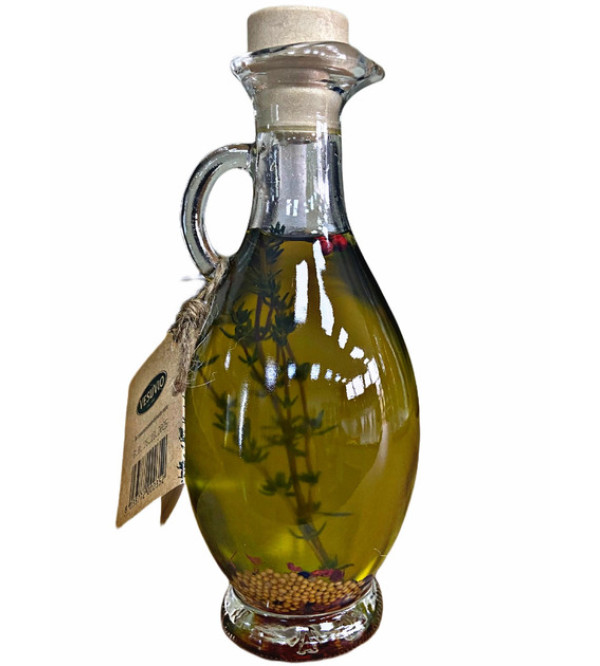 Суміш Олій оливкові Амфора з Травами Vesuvio Delicate Olio di Oliva Spezie Amphora Везувій рафінована перший віджим 250мл