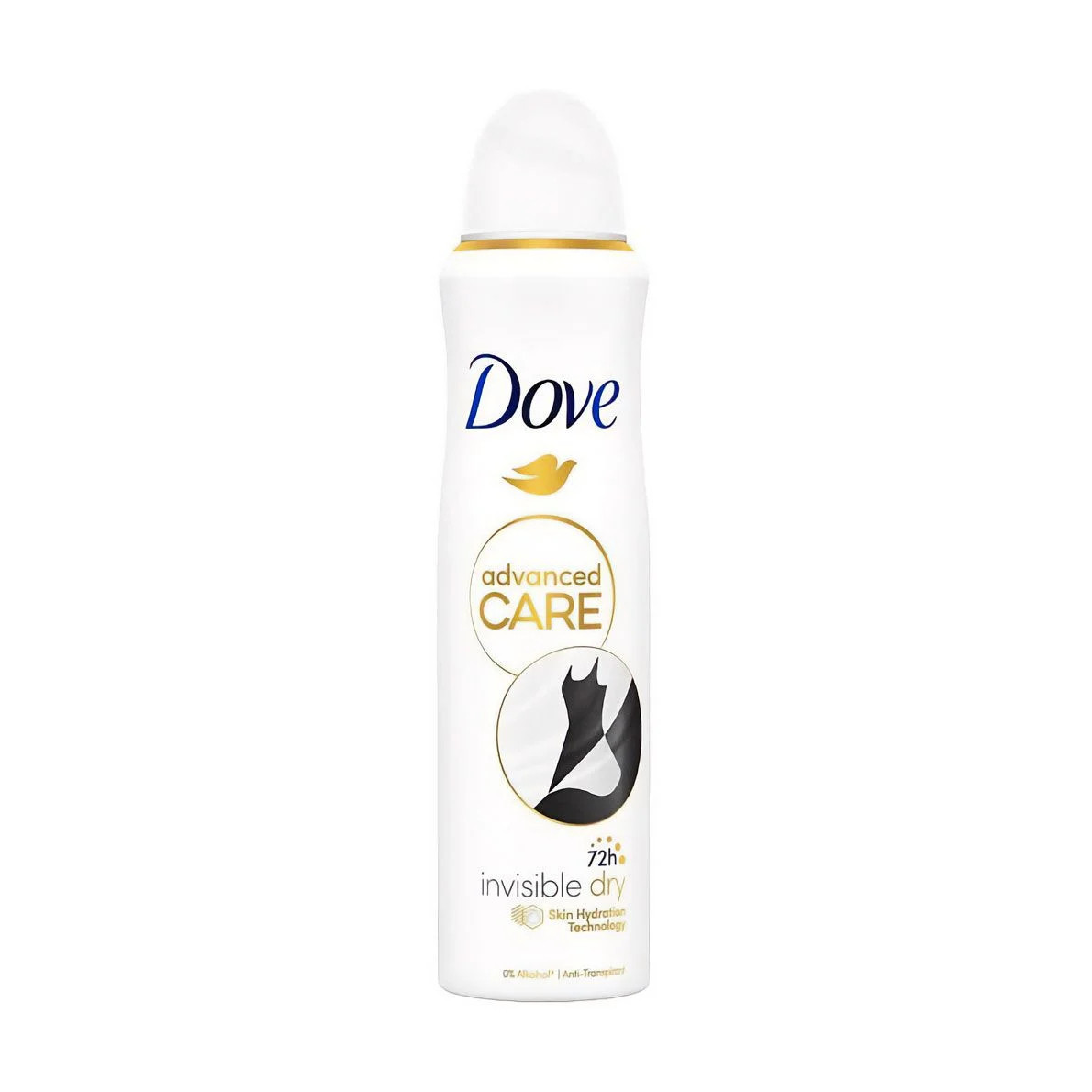 Антиперспірант-дезодорант Спрей Dove Advanced Care Antiperspirant Spray Invisible Dry Дав Невидиме осушення 150мл