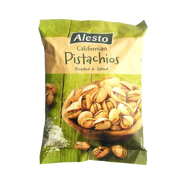 Фісташки Alesto pistachios солоні 500г
