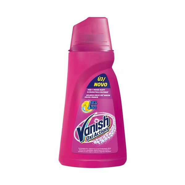 Плямовивідник Універсальний Vanish Oxi Action Universal Ваніш Дія Оксі рідкий для всіх типів Речей з Дозатором без хлору 1000мл