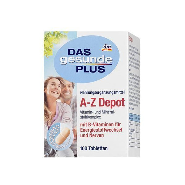 Вітаміни DAS gesunde PLUS A Z Depot 100шт