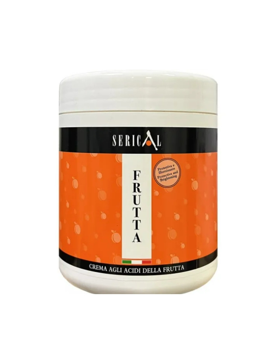 Крем-маска для волосся з Фруктовими кислотами для Живлення Serical Crema Agli Acidi Della Frutta Серікел Бальзам Зволоження 1л