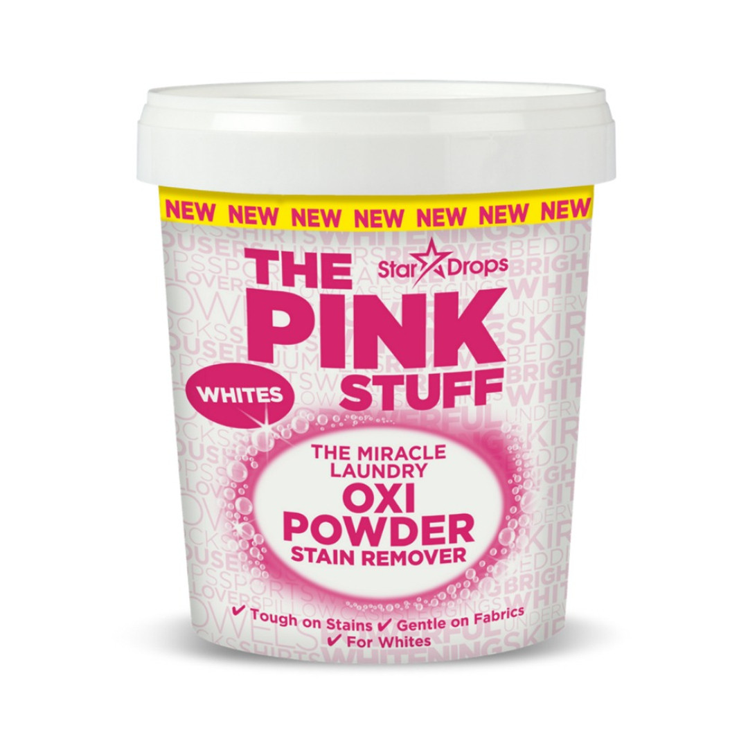 Плямовивідник Кисневий порошок для Білого StarDrops the Pink Stuff Oxi powder Stain Remover Пінк Універсальний рожевий Відро 1кг