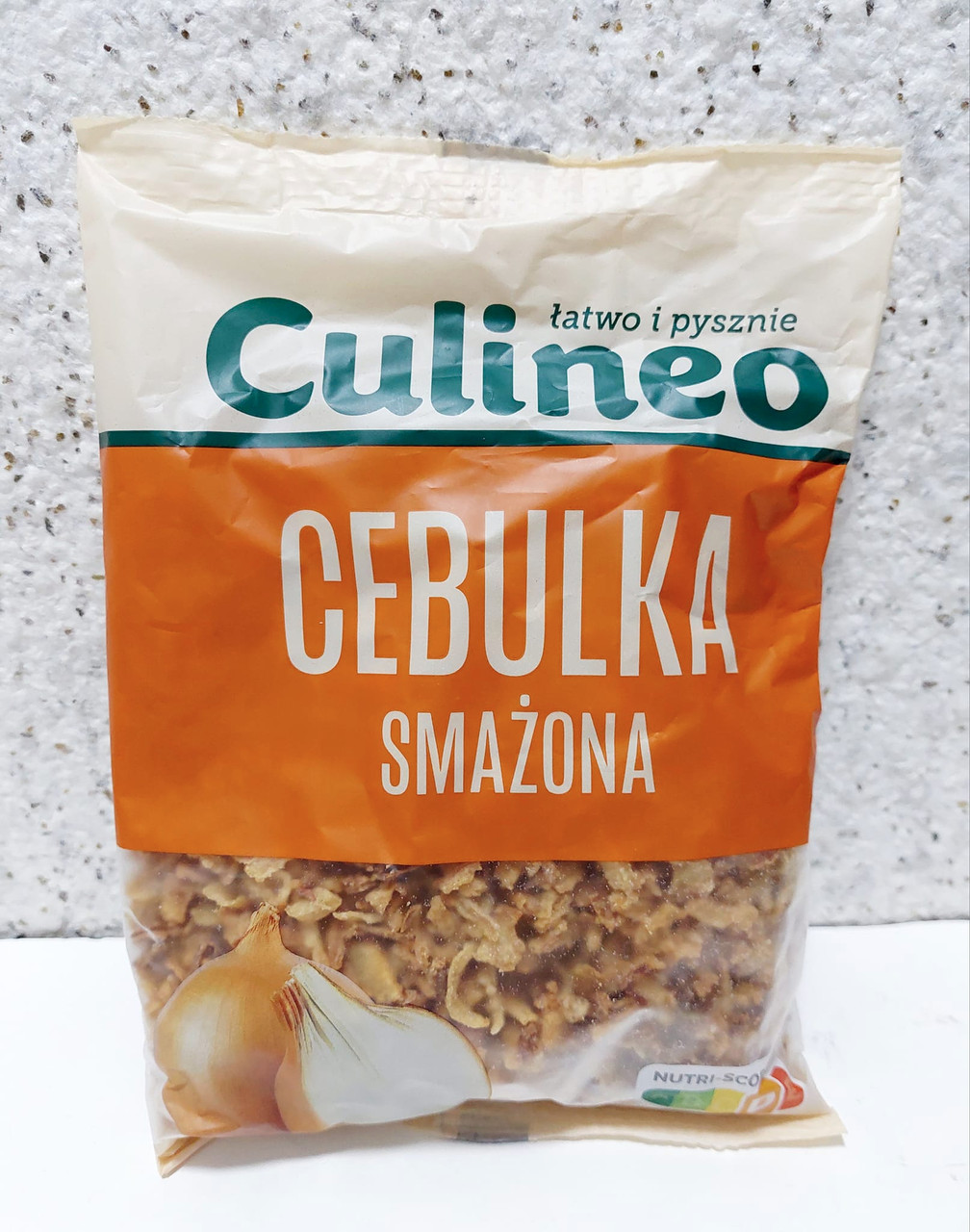 Приправа для страв Смажена цибуля Culineo Cebulka Smazona Кулінео хрумка цибулька Пакет 200г
