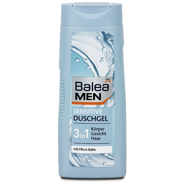 Гель для душу Balea men sensitive 3 в 1 300мл