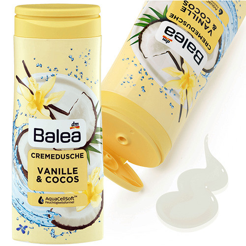 Крем гель для душу Balea vanilla 300мл
