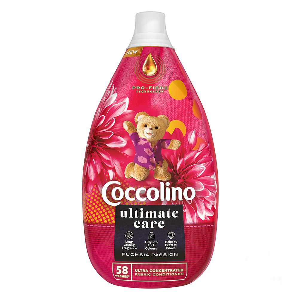 Кондиціонер ополіскувач Coccolino intense fuchsia passion 870мл